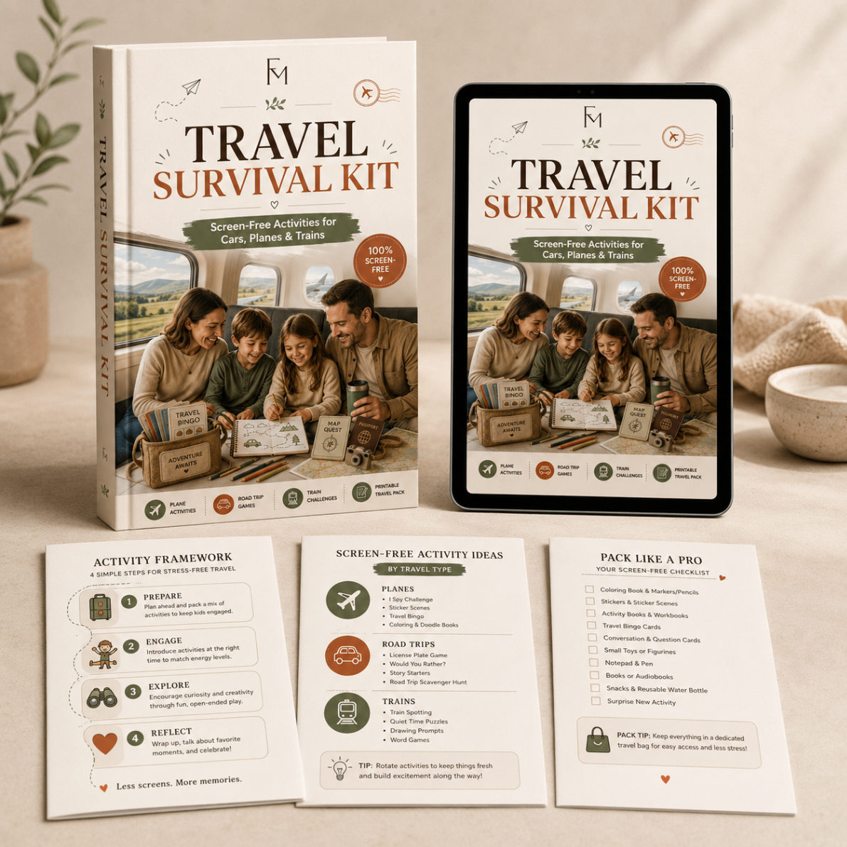 Travel survival kit bonus preview